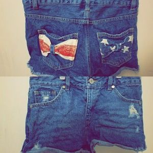 American Flag shorts